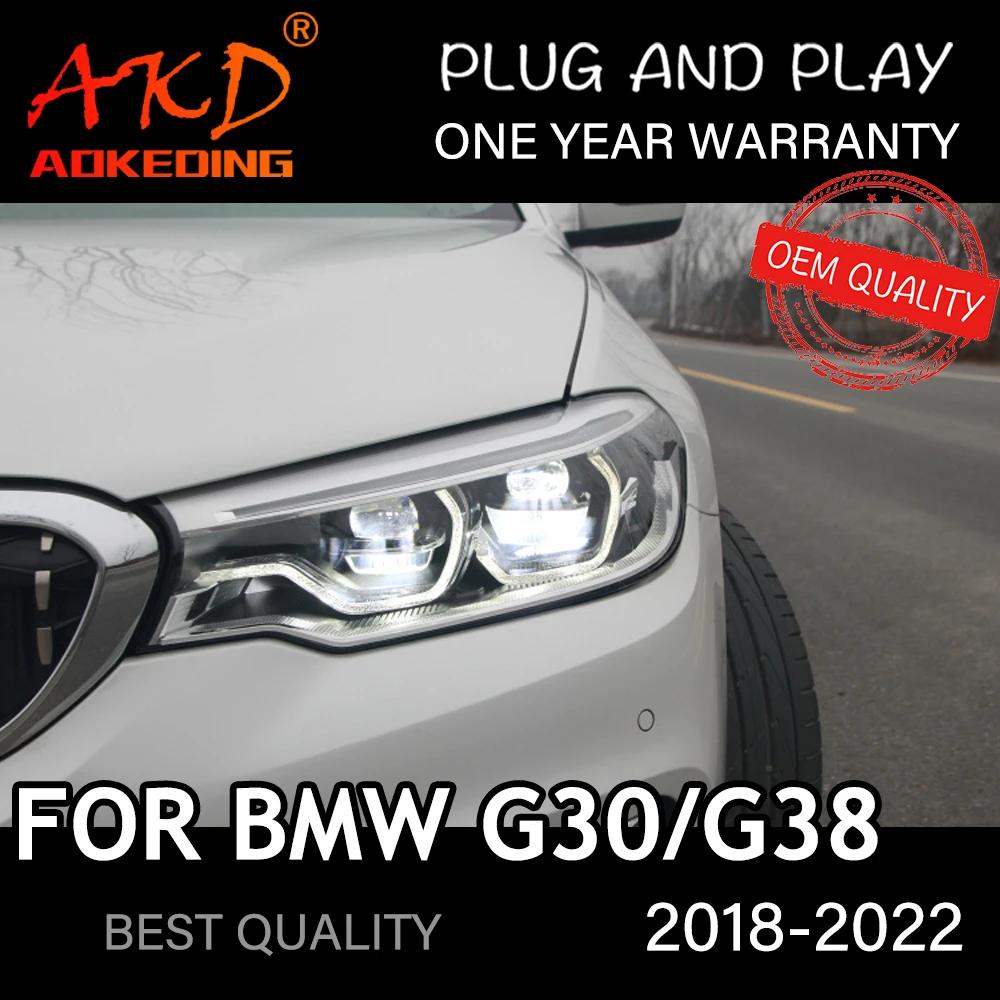 BMW G30 2018-2022 M5 LCI Ÿ ڵ Ʈ, LED DRL   ,   H7 G38 ڵ ׼